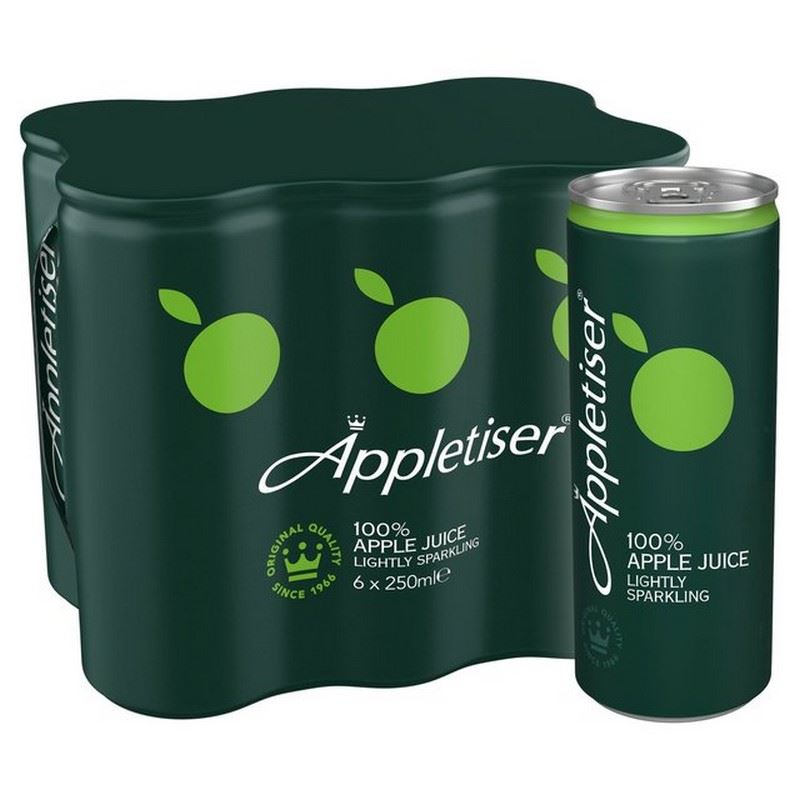 2x Appletiser Sparkling Apple Juice 6 x 250ml for sale