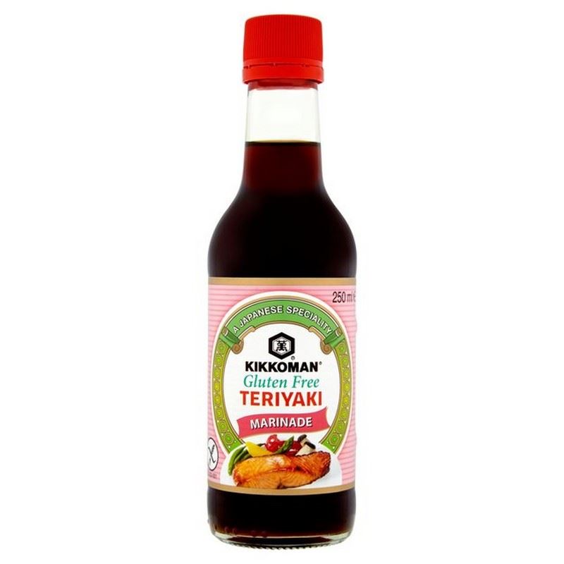 6x Kikkoman Gluten Free Teriyaki Marinade 250ml for sale