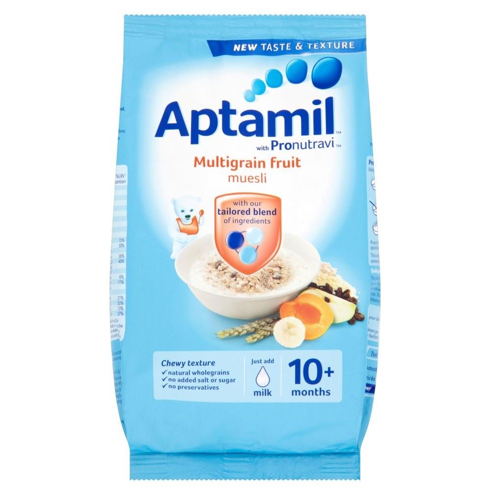 Aptamil With Pronutravi Multigrain Fruit Muesli 10Mth+ (275G) (721864810986)