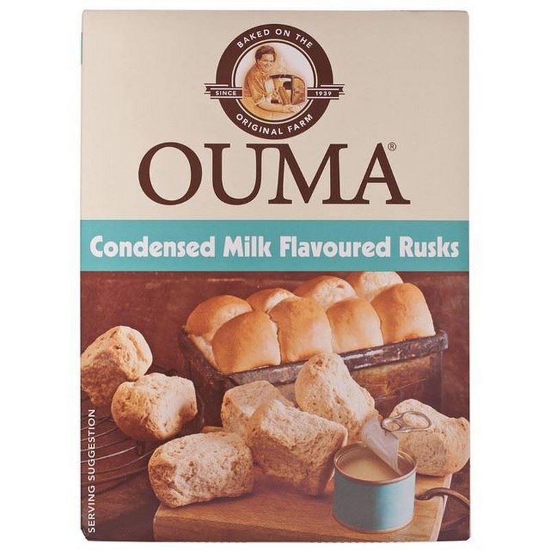 Rusks Condensed 500g Flavoured Milk Ouma Ouma Milk 2x