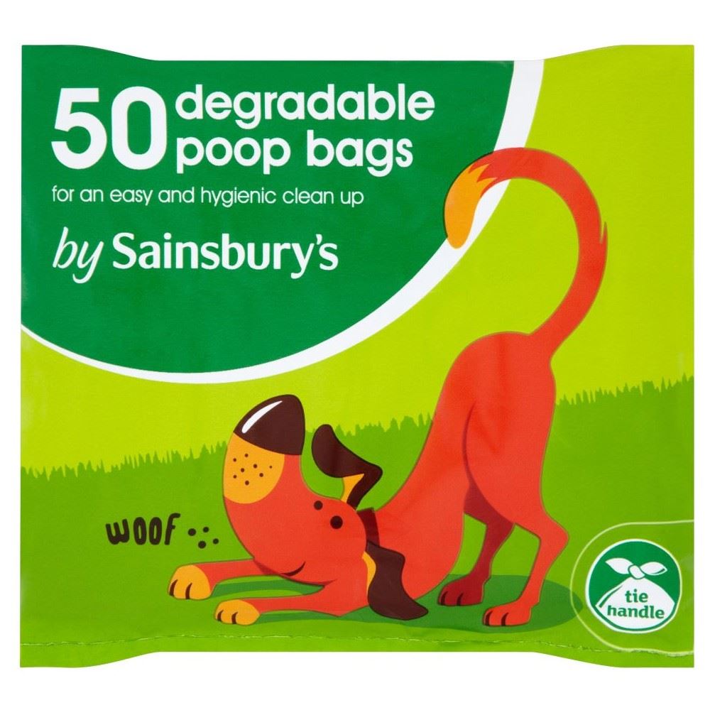 Sainsbury's Dog Poop Bags x50 eBay