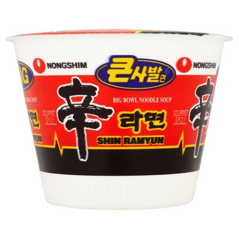 Nong Shim Shin Noodle Big Bowl 114g (Pack of 6) for sale