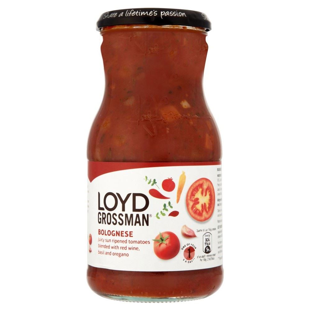 Loyd Grossman Bolognese Sauce (660g) - Pack of 2 for sale