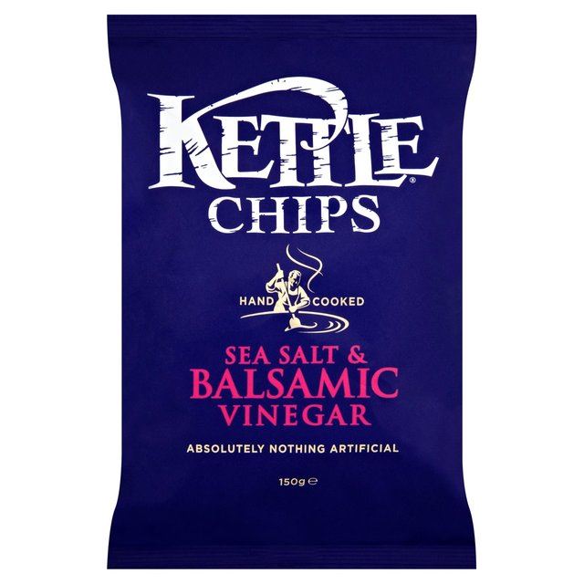 Kettle Chips Balsamic Vinegar & Sea Salt 150g - Pack of 2 Kettle Chips Balsamic Vinegar & Sea Salt 150g - Pack of 2 for sale