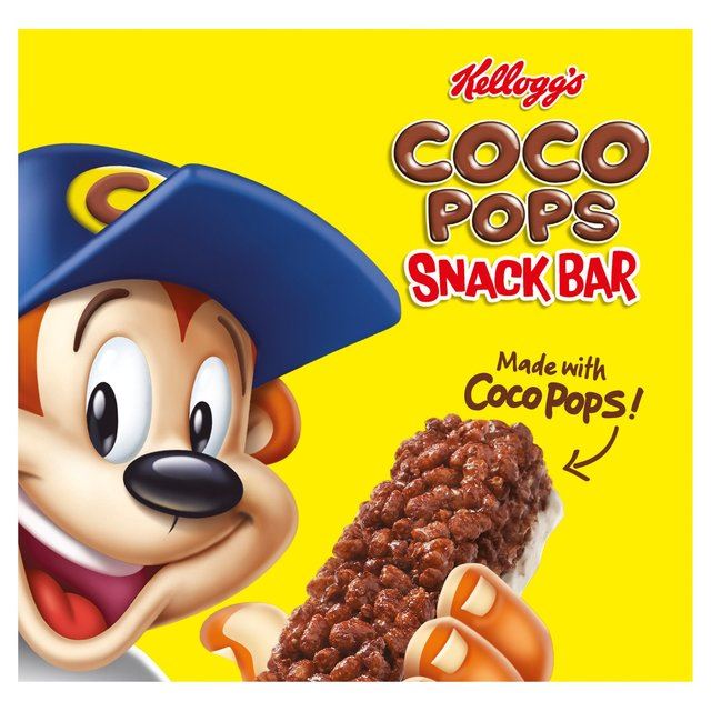 Kellogg's Coco Pops Cereal Milk Bars 6 x 20g Kellogg's Coco Pops Cereal Milk Bars 6 x 20g for sale