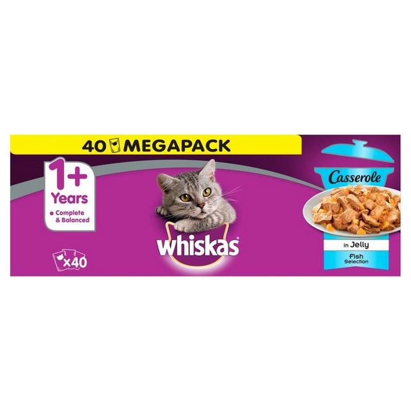 whiskas casserole fish