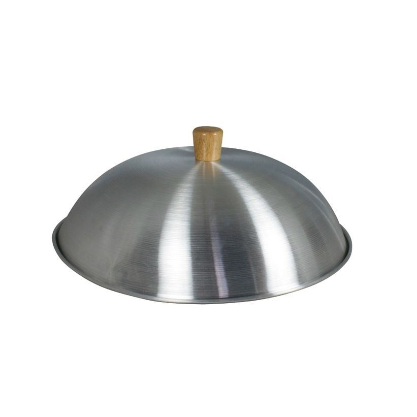 Dexam Aluminium Wok Lid Suitable For 14" 34Cm Woks Sits Inside