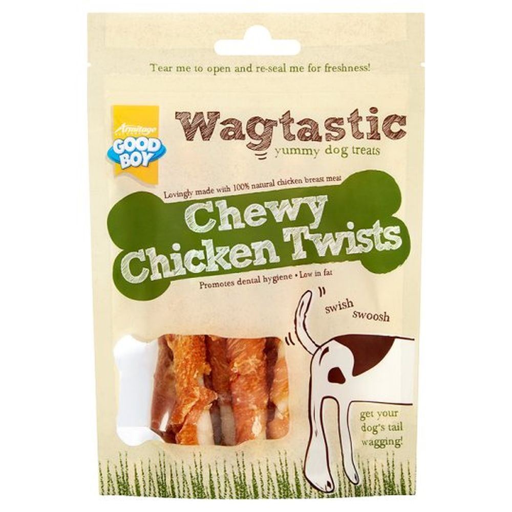 Good Boy Chicken Twists Dog Chew Treats 70G 5000239055999 eBay