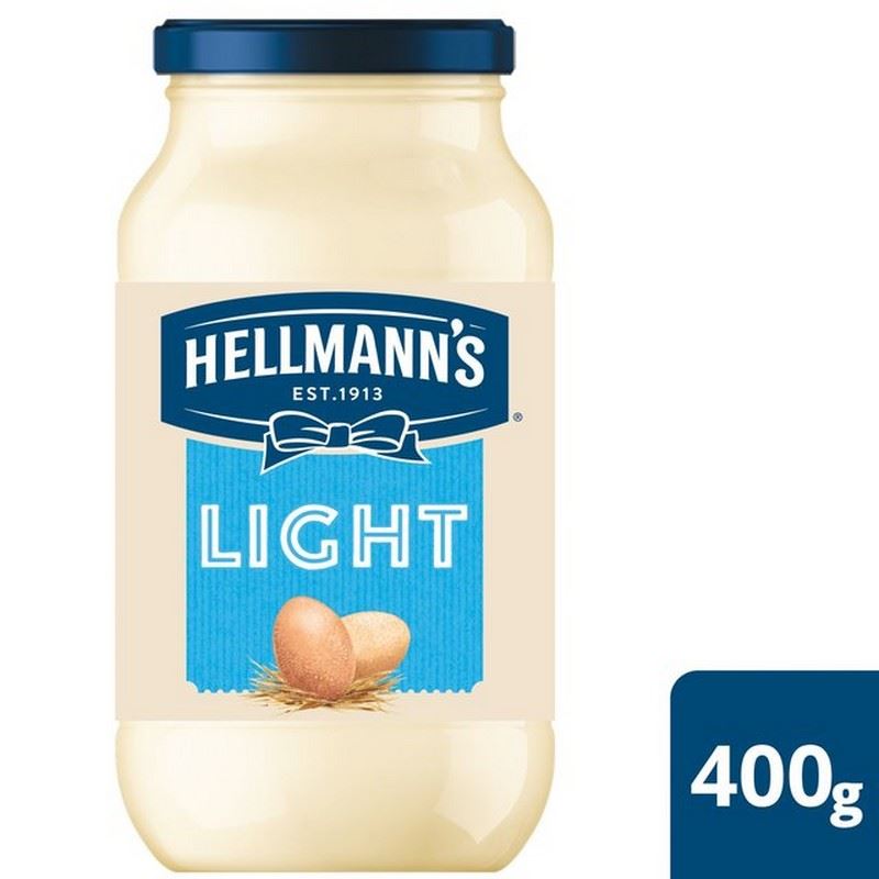 Hellmann's Light Mayonnaise 400g (Pack of 2) for sale