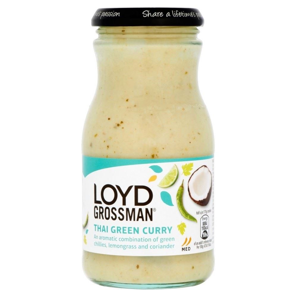 Loyd Grossman Green Thai Curry Sauce (350g) for sale