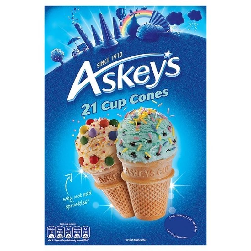 Askeys Cup Cones 21 per pack 721865779817 eBay