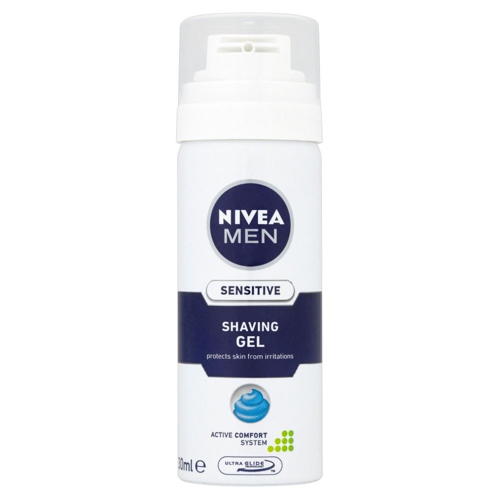 Nivea Men Shave Gel Sensitive (30ml) 721865111440 eBay