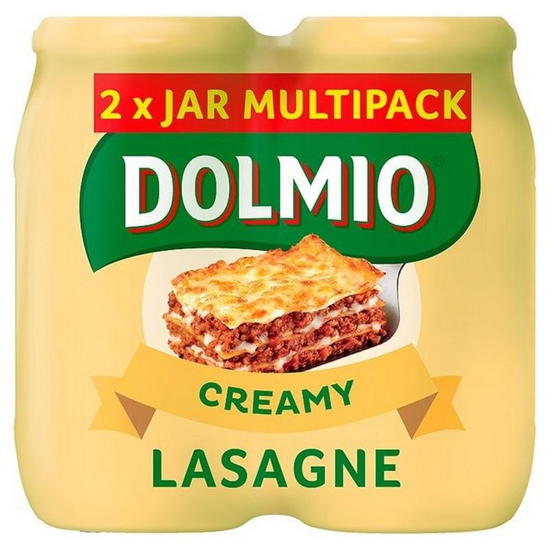 2x Dolmio Lasagne Creamy White Sauce - Multipack 2 x 470g for sale