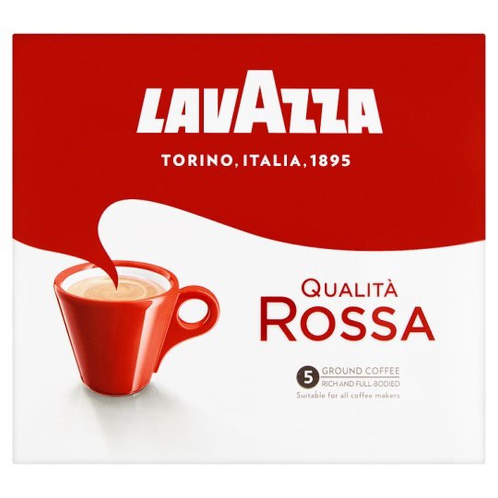 Lavazza qualita rossa coffee 2x 250g (8000070035171)