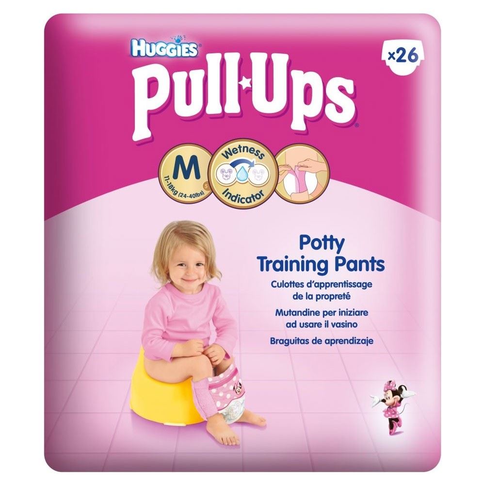60 Pants Huggies Pull-Ups Girls Potty Training Pants 2-4 Years,