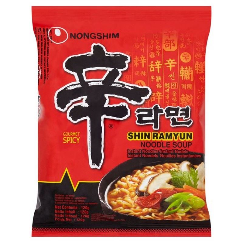 Nong Shim Shin Ramyun Noodles 120g (Pack of 2) for sale