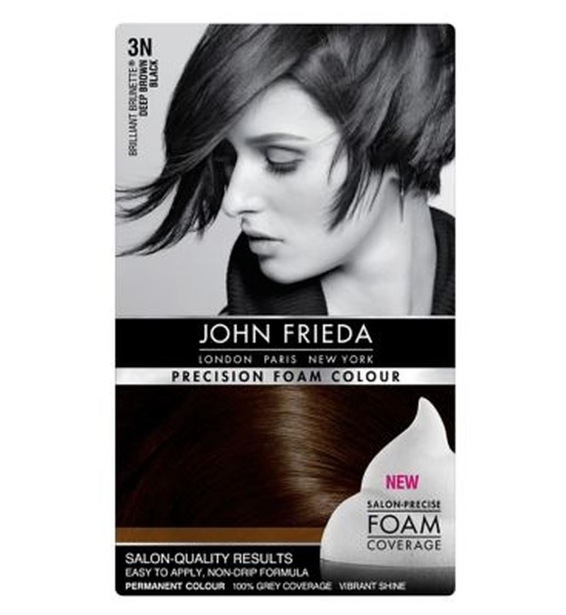 John Frieda Precision Foam Colour 3N Deep Brown Black 717226162060 eBay
