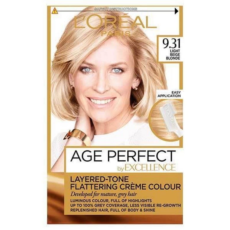Excellence Age Perfect 9 31 Light Sand Blonde Hair Dye Ebay