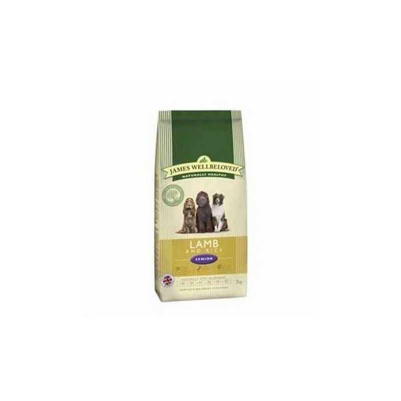 James Wellbeloved Senior Complete Dog Food with Lamb & Rice (2kg) (Pack of 6) for sale