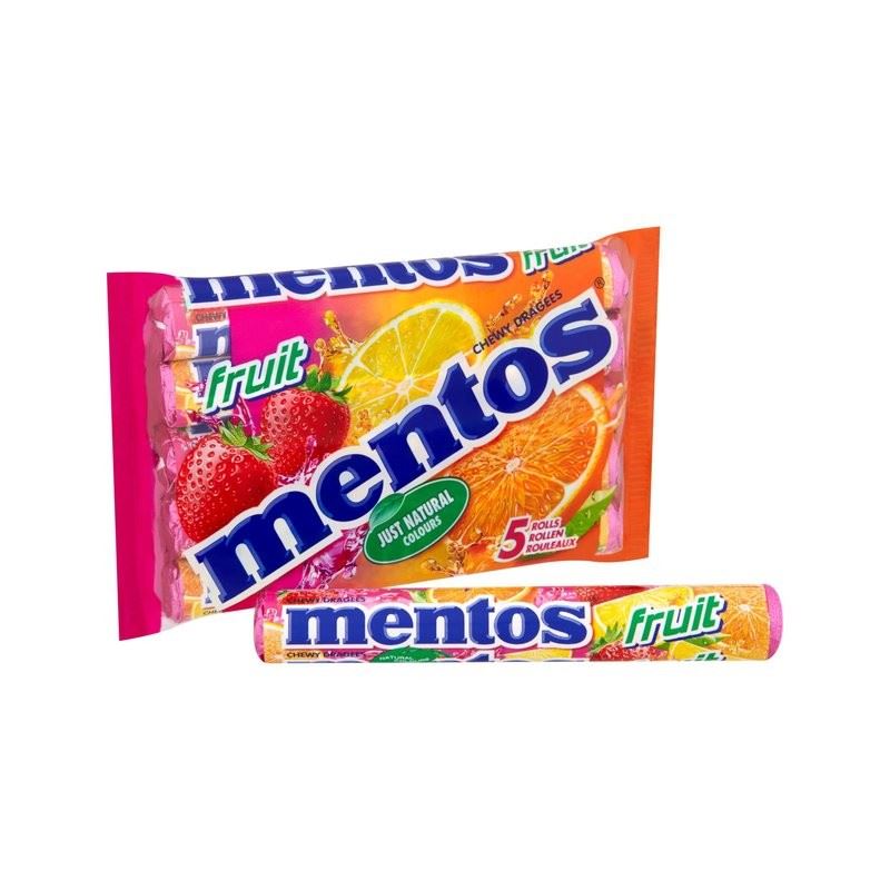 Mentos Fruit 5 x 38g for sale