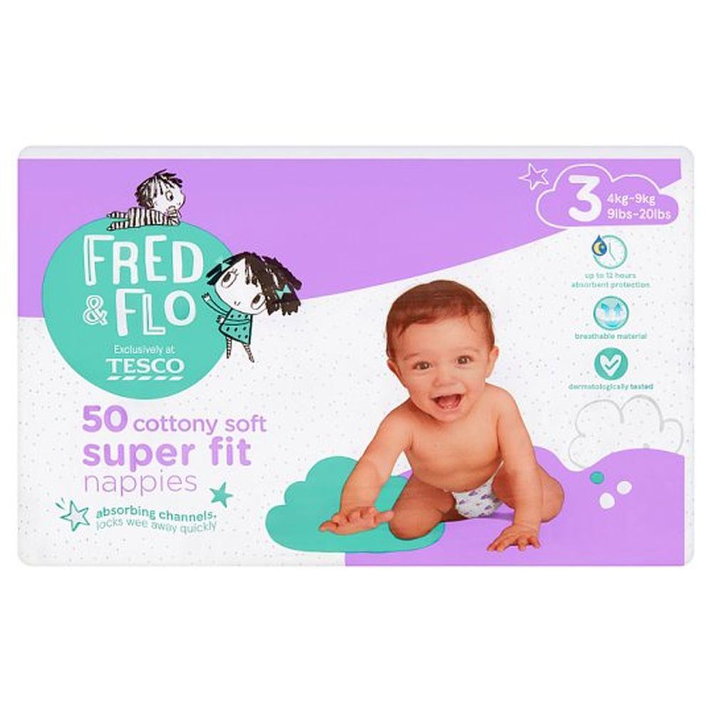 fred and flo size 6 nappies