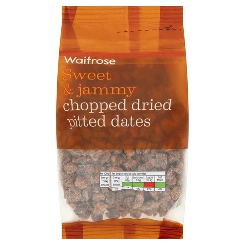 Waitrose Chopped Dried Pitted Dates 250g 721898798007 eBay