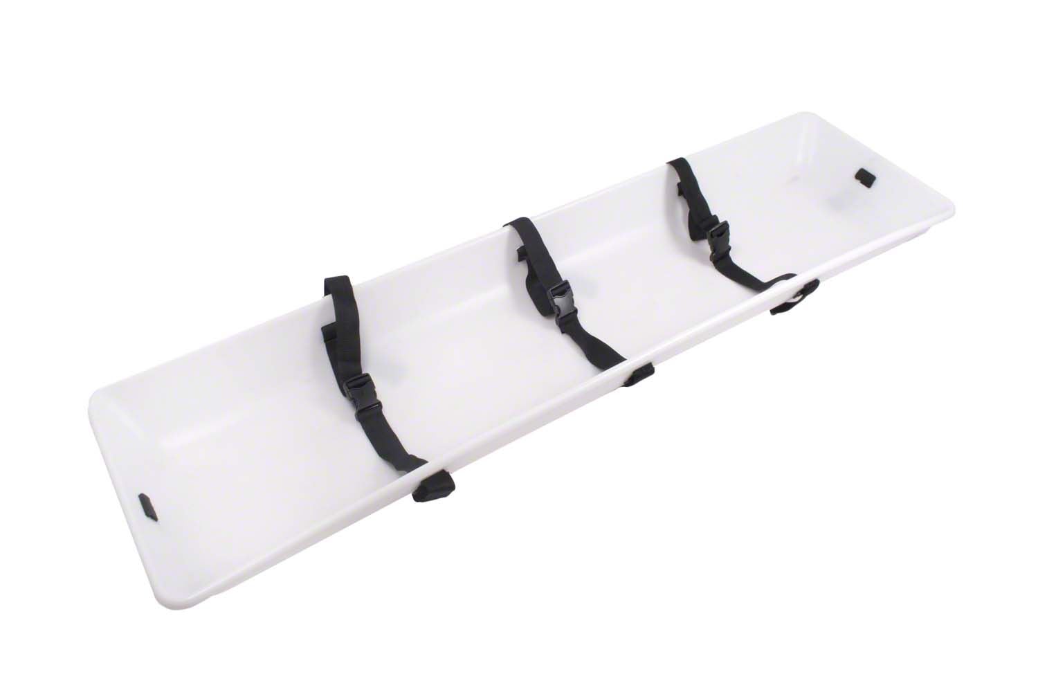 Mortuary Plastic Portable Body Tray /Stretcher with Straps and Handles