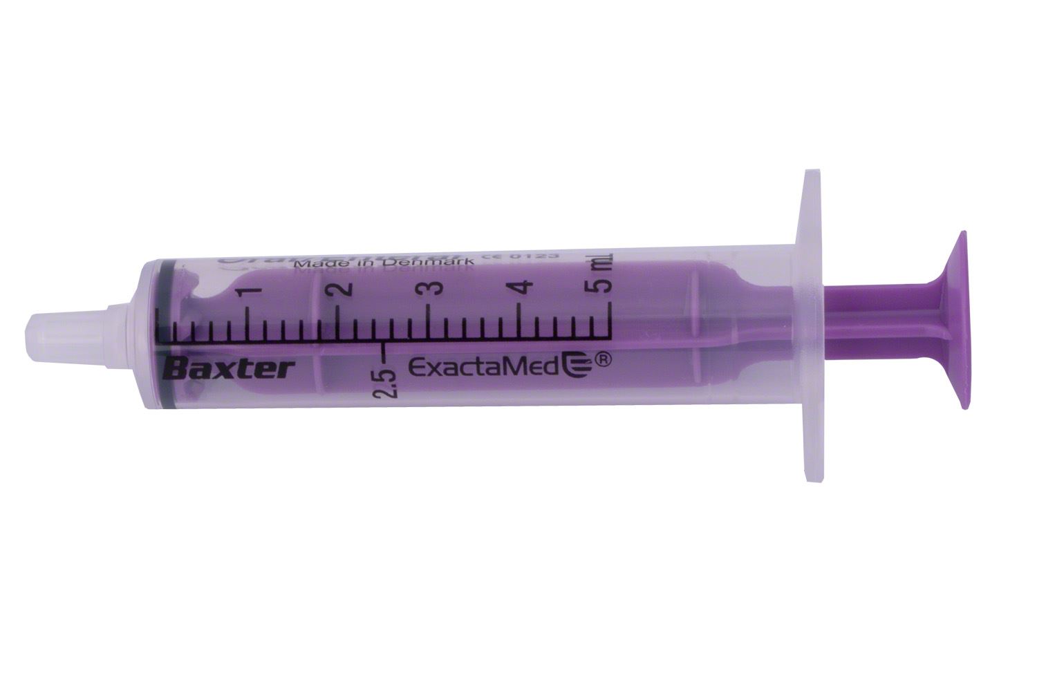 Baxa ExactaMed 5ml Oral Dose Syringe Purple Pack of 100 eBay
