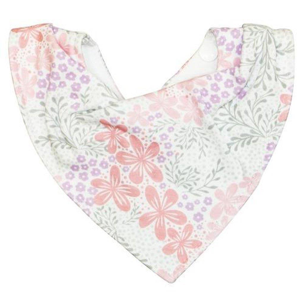Dusty Blue Silly Billyz Towel Bandana Bib