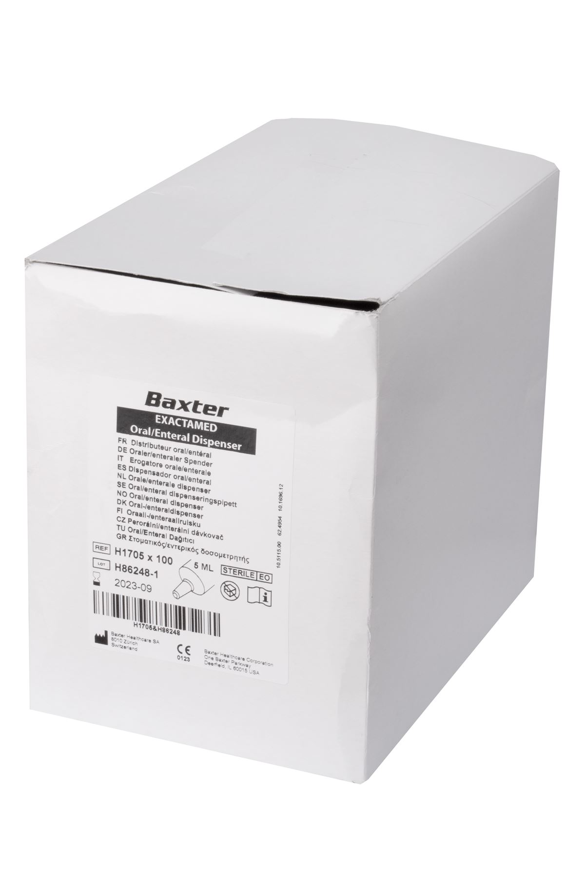 Baxa ExactaMed 5ml Oral Dose Syringe Purple Pack of 100 eBay