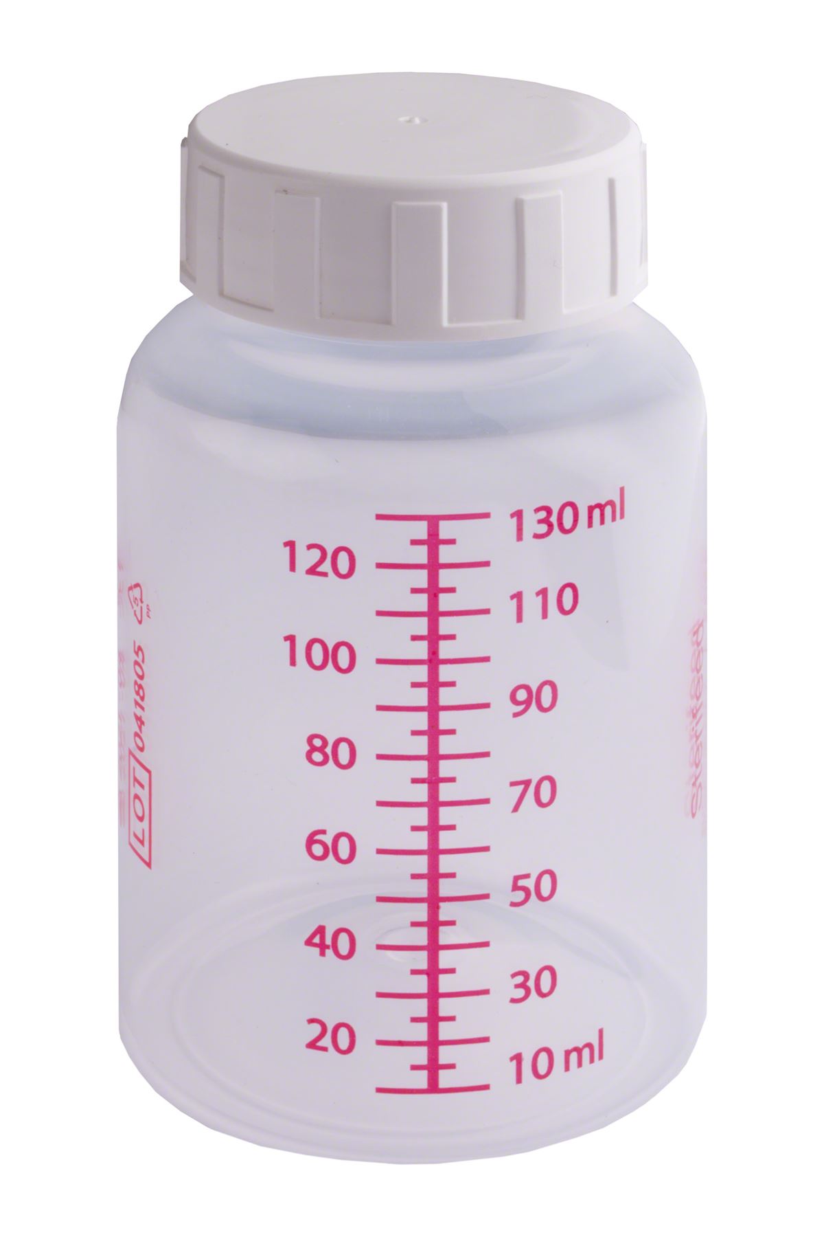 Pack 10 130ml Sterifeed Disposable Sterile Baby Bottle
