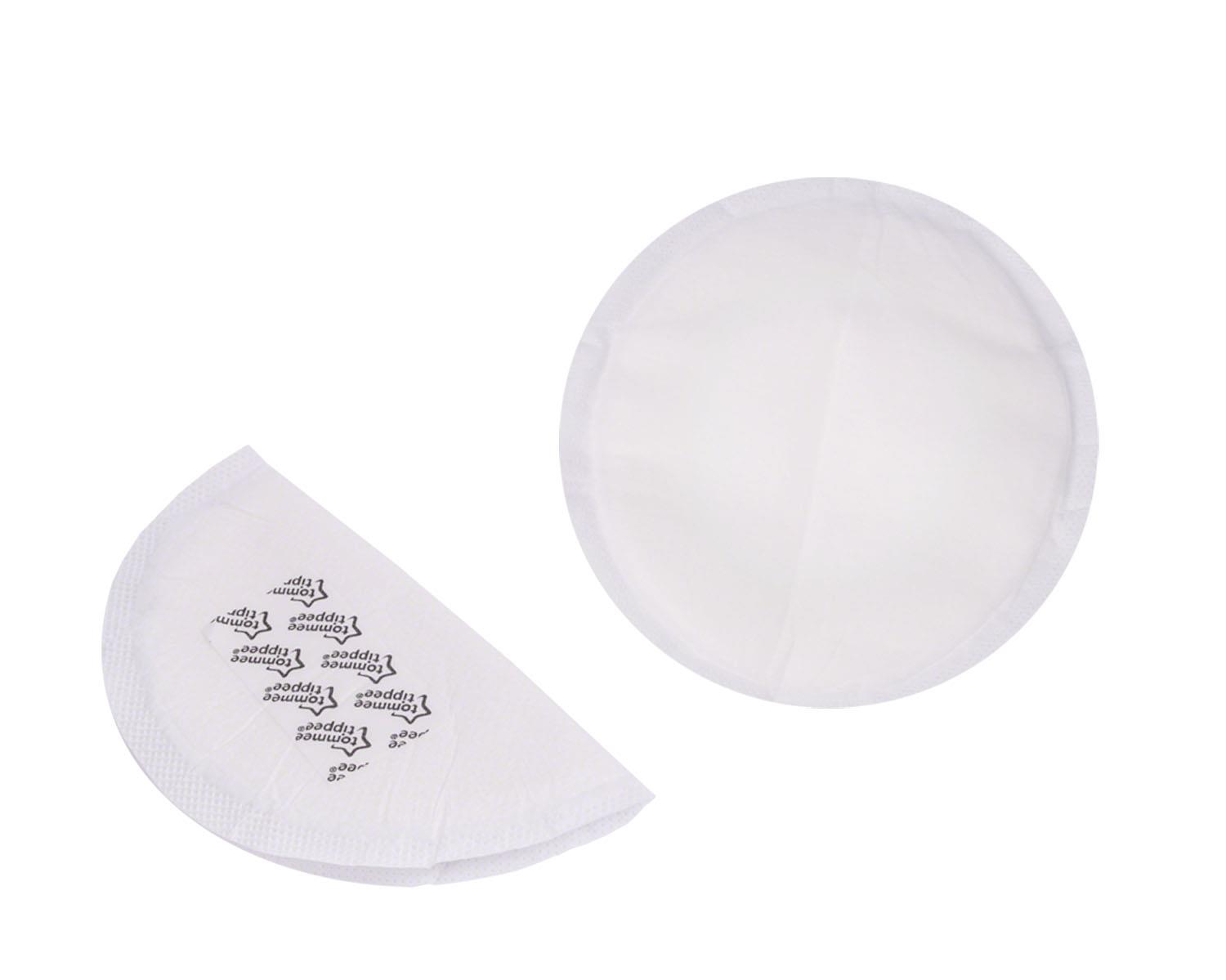 White Tommee Tippee 50 Disposable Breast Pads
