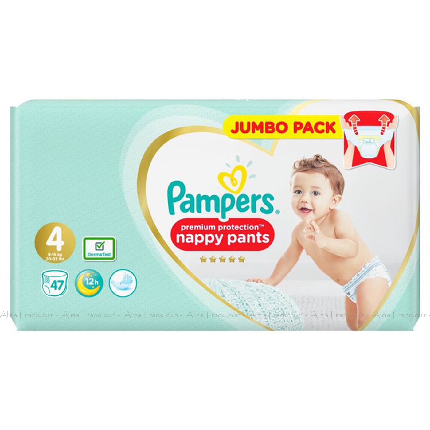 pampers premium protection size 4 plus