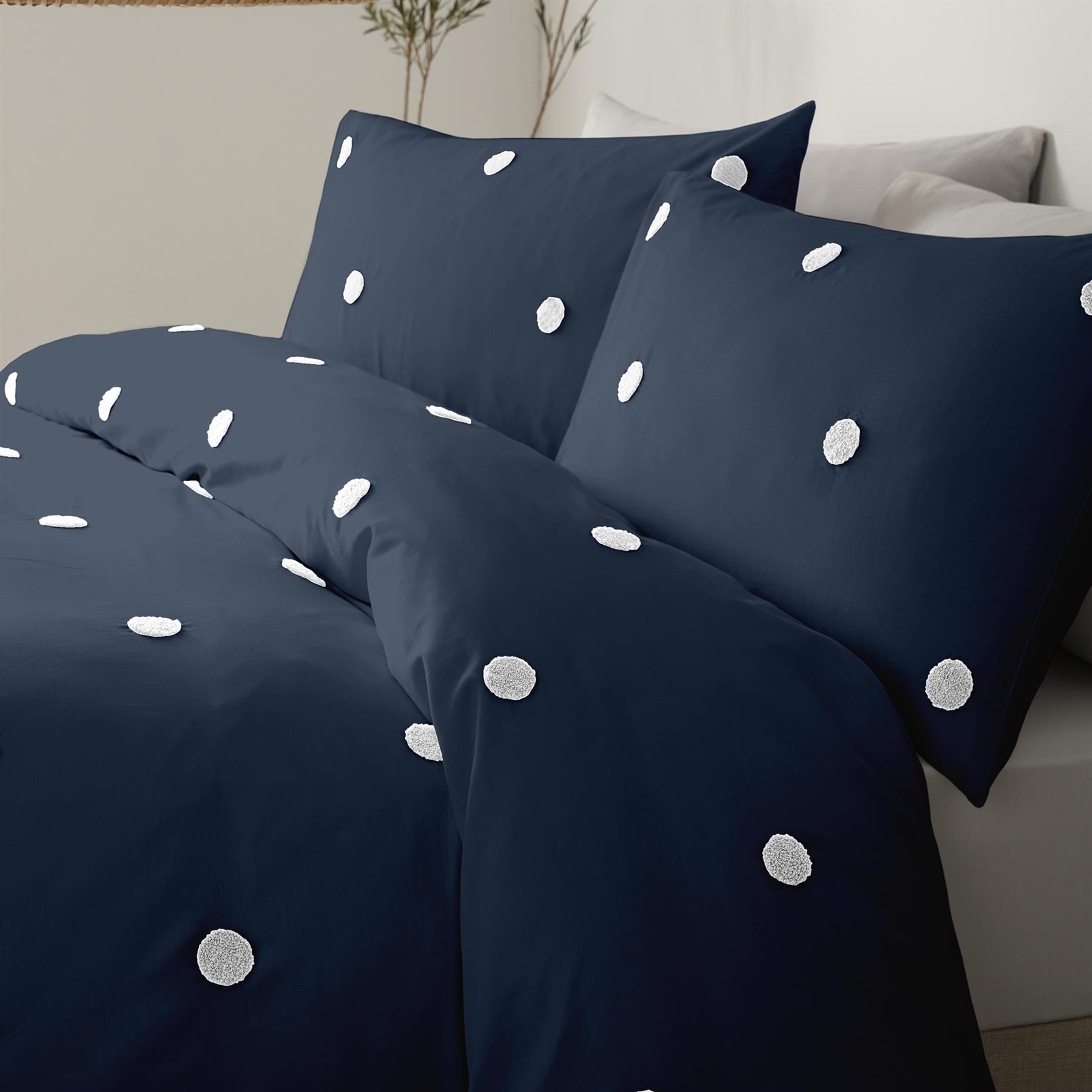 Juego de funda nórdica Appletree Boutique Dot Garden 100 % algodón a lunares - Imagen 9 de 19