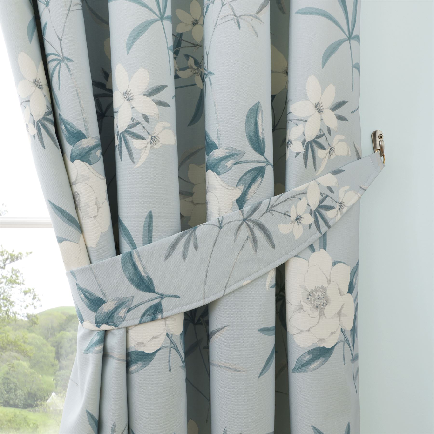 Eve Bleistift Faltenvorhänge mit Krawatten 100 % Baumwolle von Dreams & Drapes Design - Bild 5 von 11