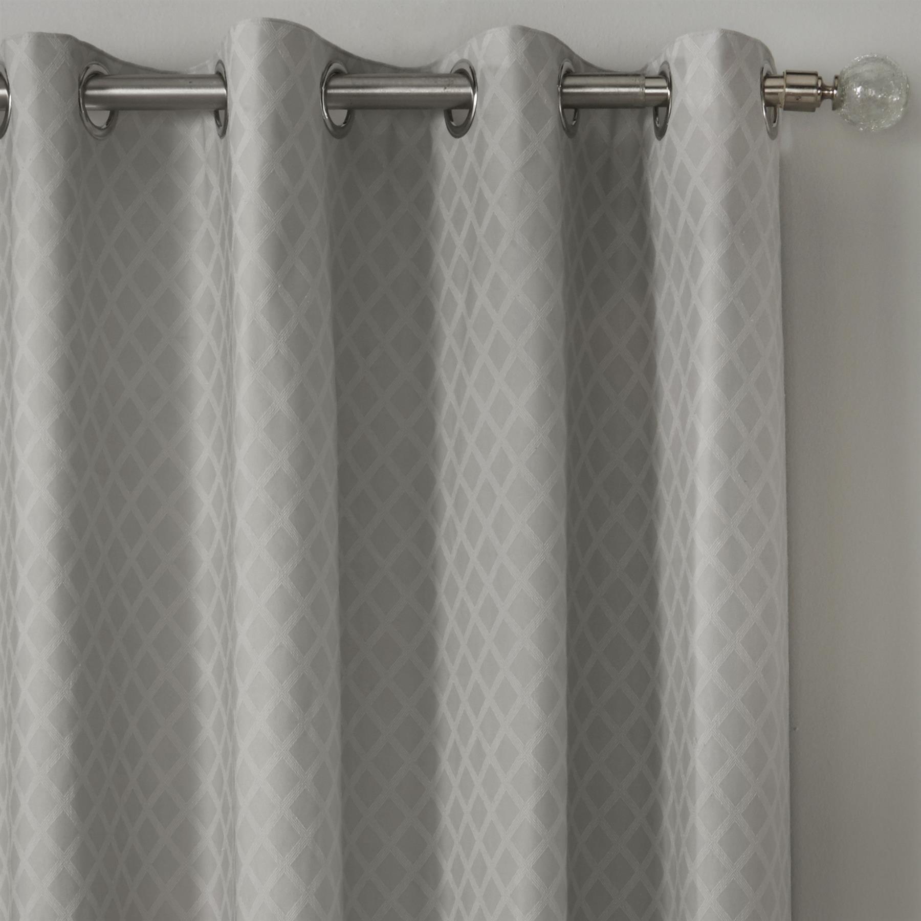 Croma Eyelet Curtains by Dreams & Drapes Woven 55% Cotton 45% Polyester - Picture 8 of 11