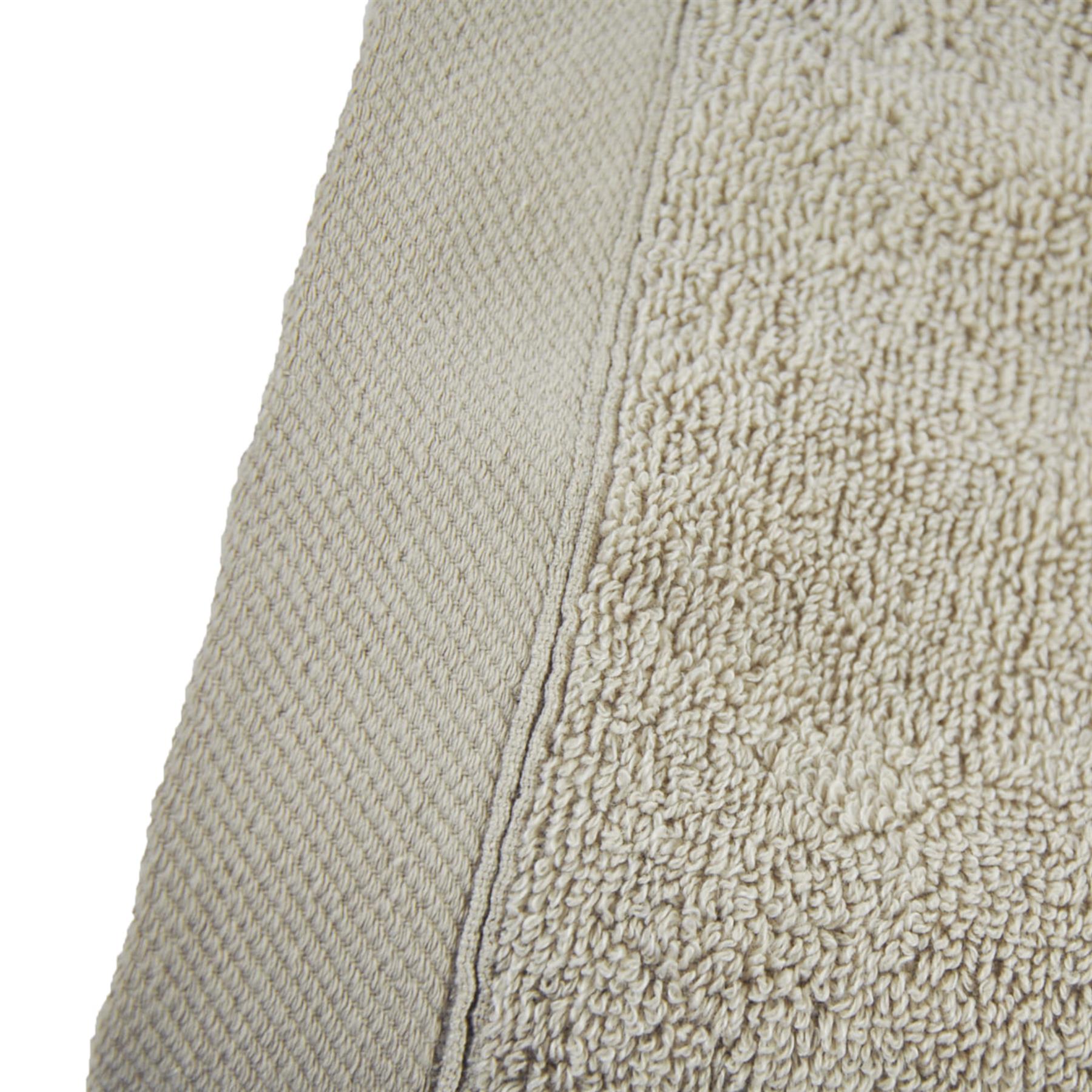 Drift Home Abode Eco BCI Cotton Rich Polycotton Bath and Hand Towels in Natural - Picture 5 of 6