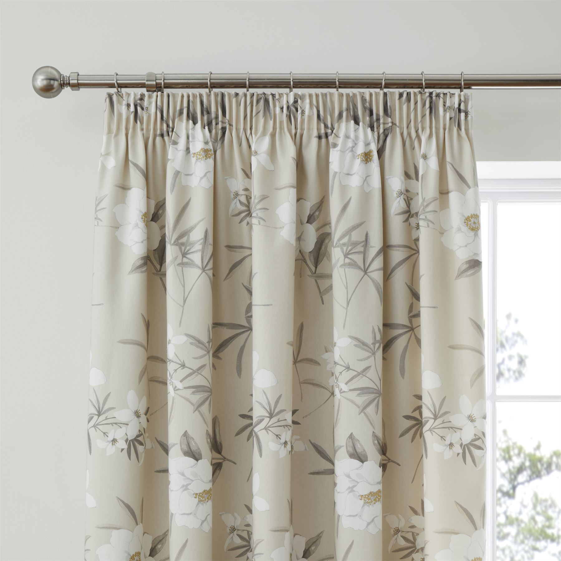 Eve Bleistift Faltenvorhänge mit Krawatten 100 % Baumwolle von Dreams & Drapes Design - Bild 8 von 11