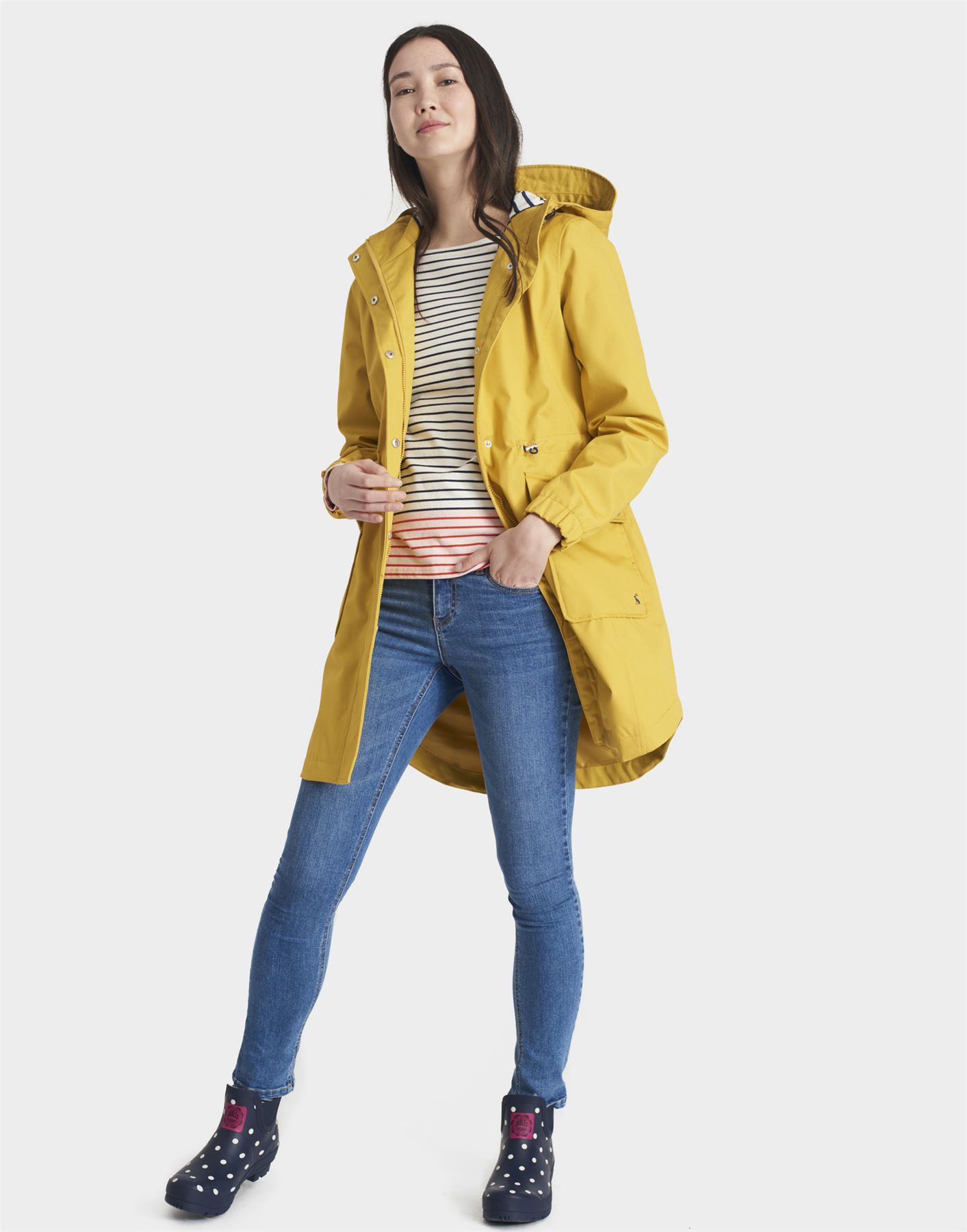 Joules Coastline Waterproof Jacket / Long Parka 2017 (X) eBay