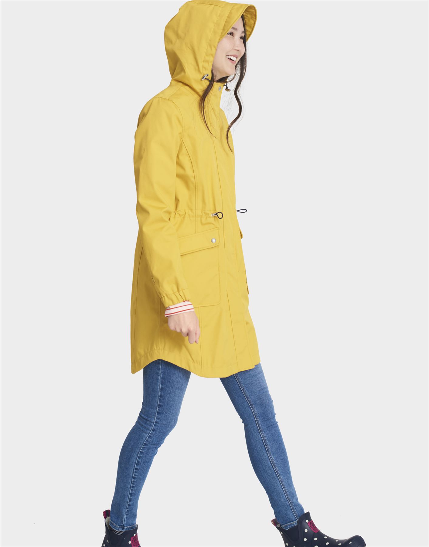 Joules Coastline Waterproof Jacket / Long Parka 2017 (X) eBay