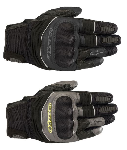 Motorcycle gloves Alpinestars Crosser Air Touring Glove Black Black Black S