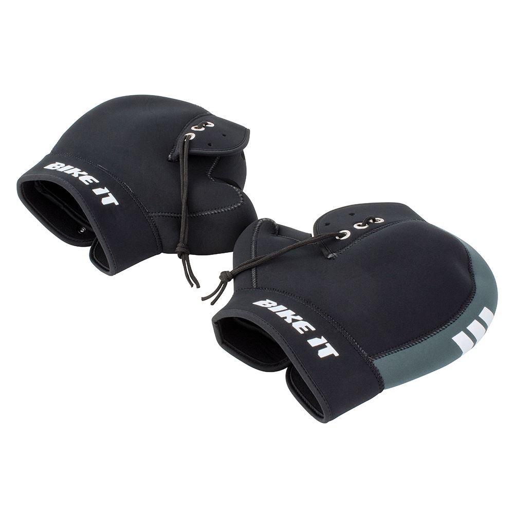 Handlebar Hand Muffs Warmer Winter Motorcycle Scooter Gloves VESPA TRIUMPH SYM Black