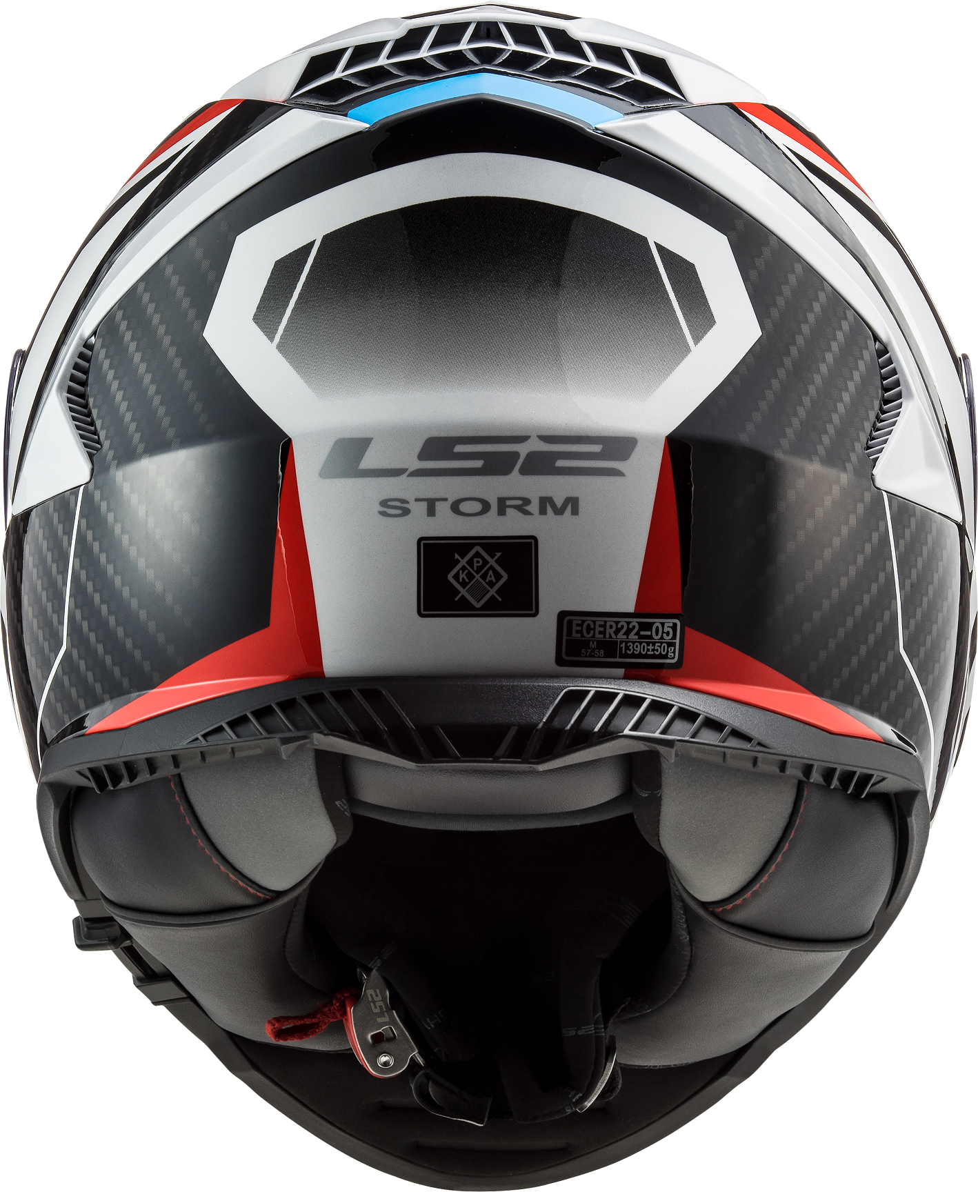 LS2 Casco FF800 Storm Racer Red Blue M