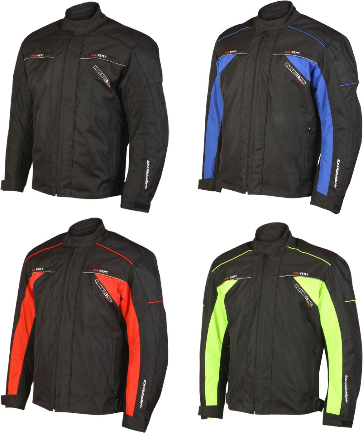 Azul, M MBSmoto MJ22 Max Motocicleta Motocicleta Corta Textile Touring Jacket