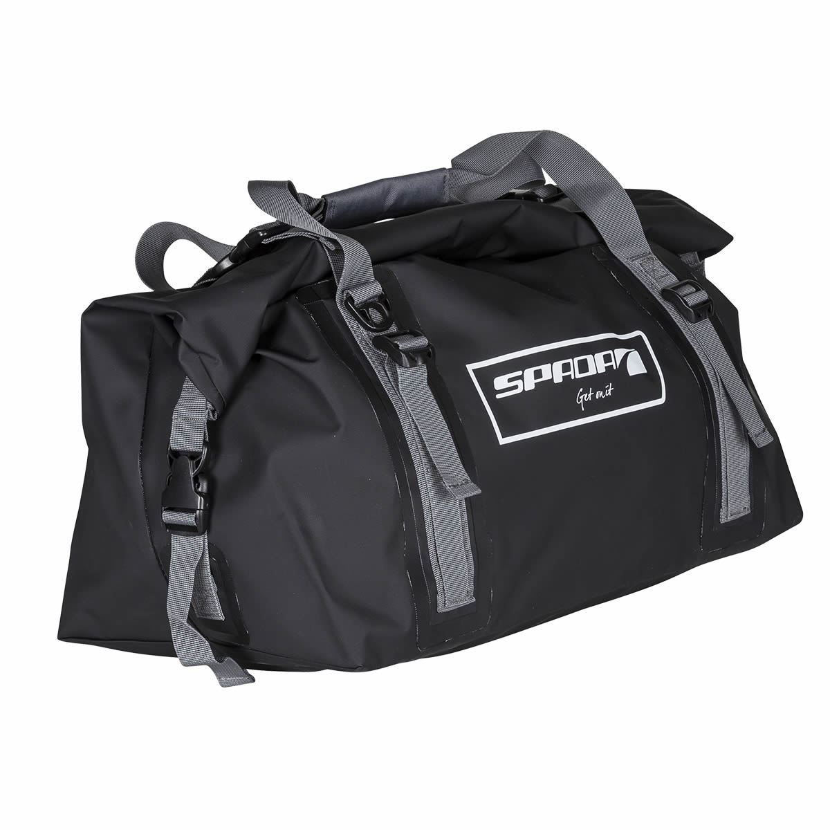 Spada 30 Litre Dry Bag Motorcycle Motorbike Luggage Waterproof Black eBay