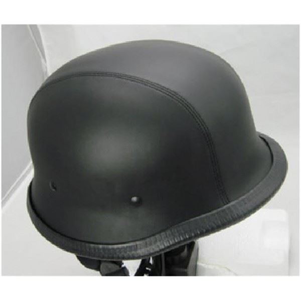 Classico Tedesco Moto Motociclo Cruiser Viso Aperto Scooter Casco Pelle |  eBay