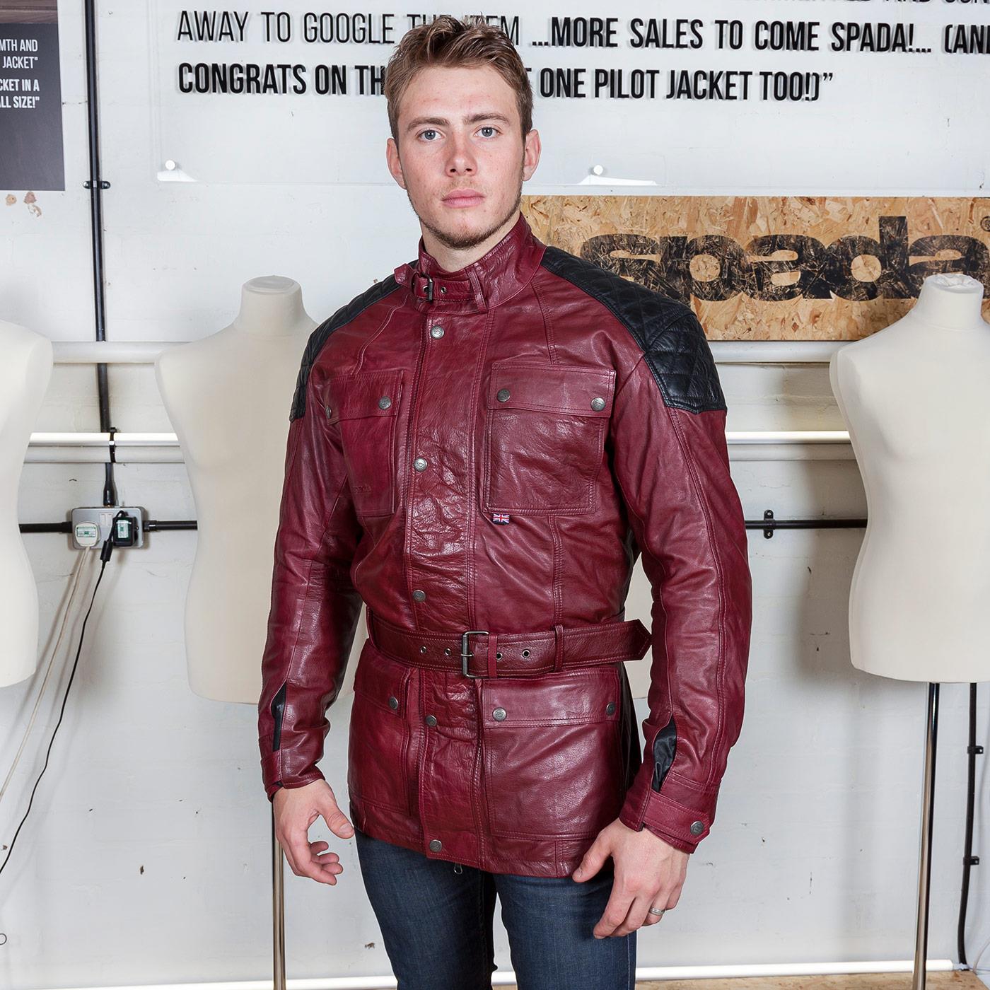 spada berliner leather jacket