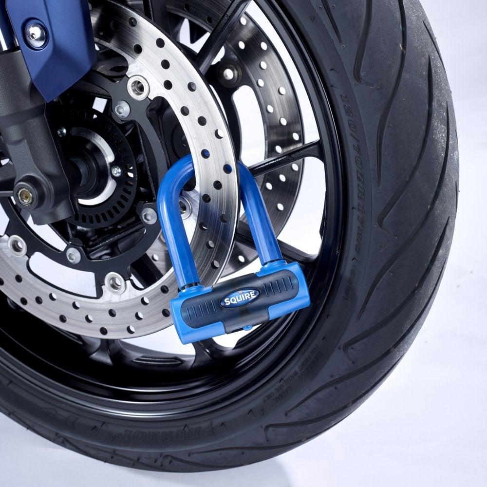 sold secure motorcycle gold