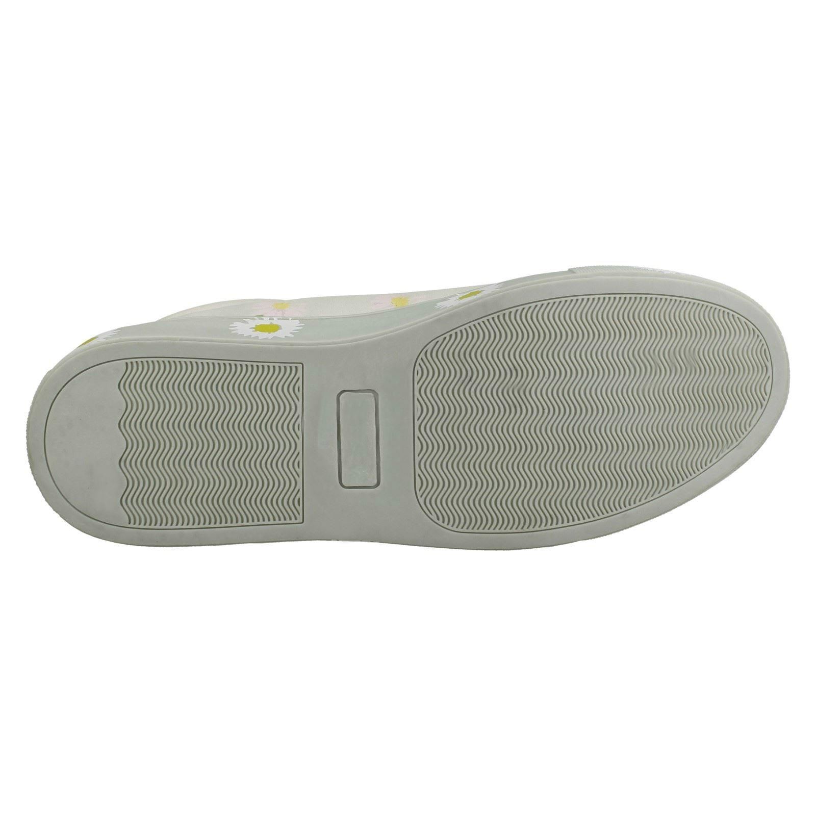 Ladies Spot On Daisy Print Pumps, Trainers F8R0348 - Picture 19 of 28