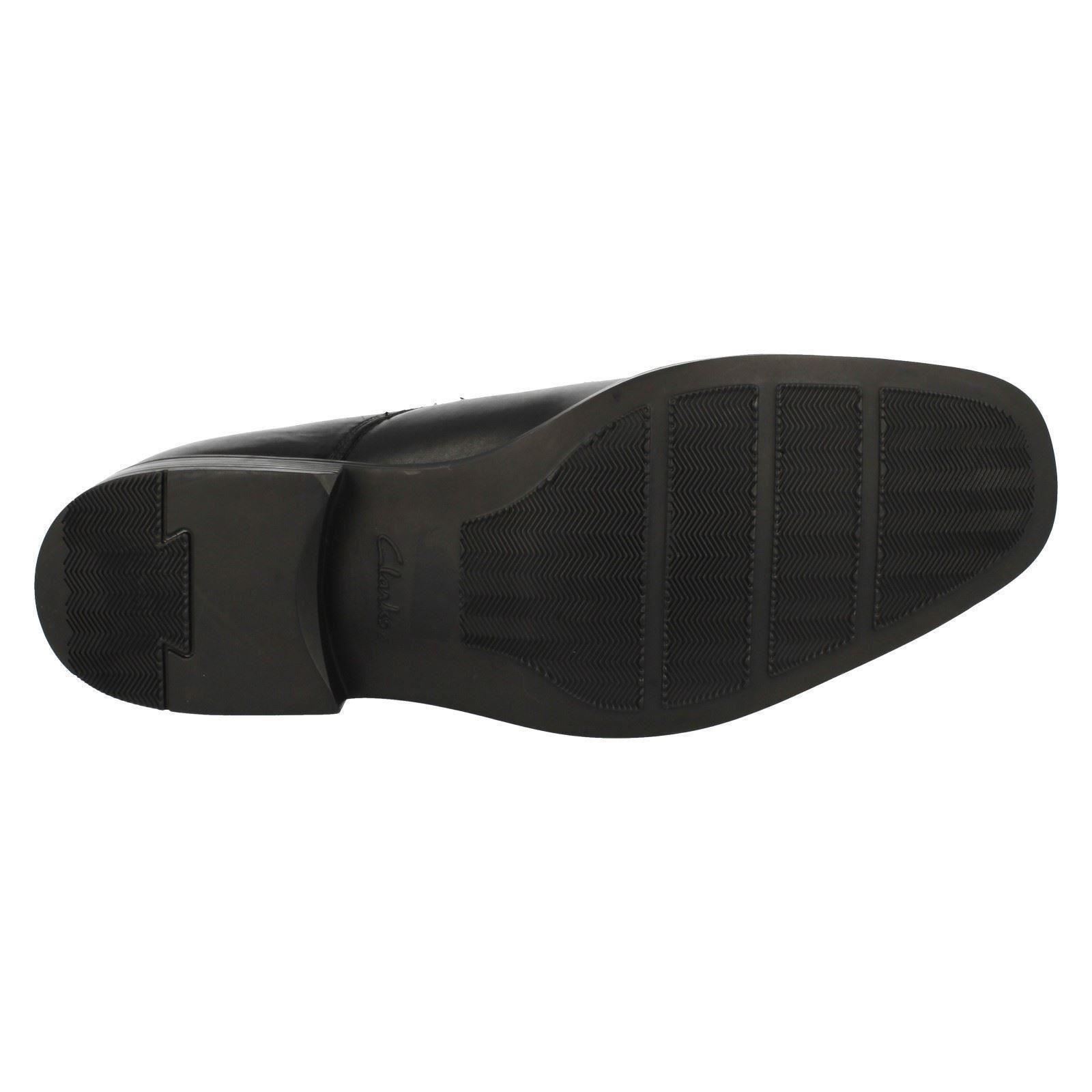 Zapatos Hombre Gorra Formal Con Clarks Tilden Estilo Cordones AF5npZqBF